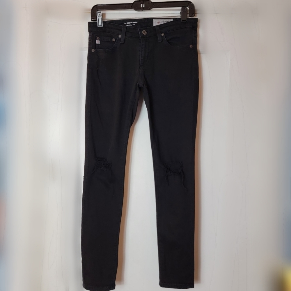 AG Adriano Goldschmied AG-ED The Legging Ankle Super Skinny Jeans, Size 27